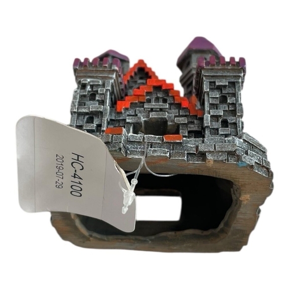 Imagitarium Textured Castle Small Aquarium Decor HC-4100 NWT - Picture 5 of 5